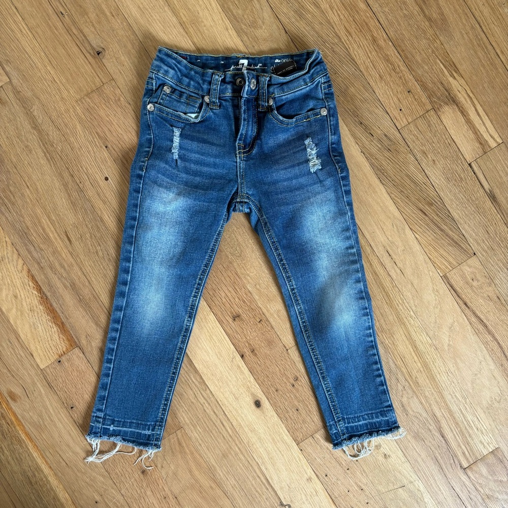7 for all mankind distressed jeans